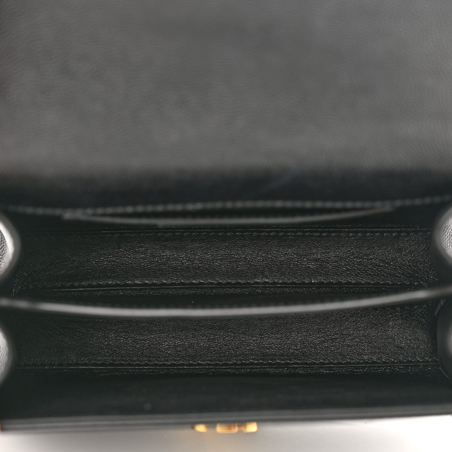 Grain de Poudre Mini Classic Monogram Cassandra Top Handle Black