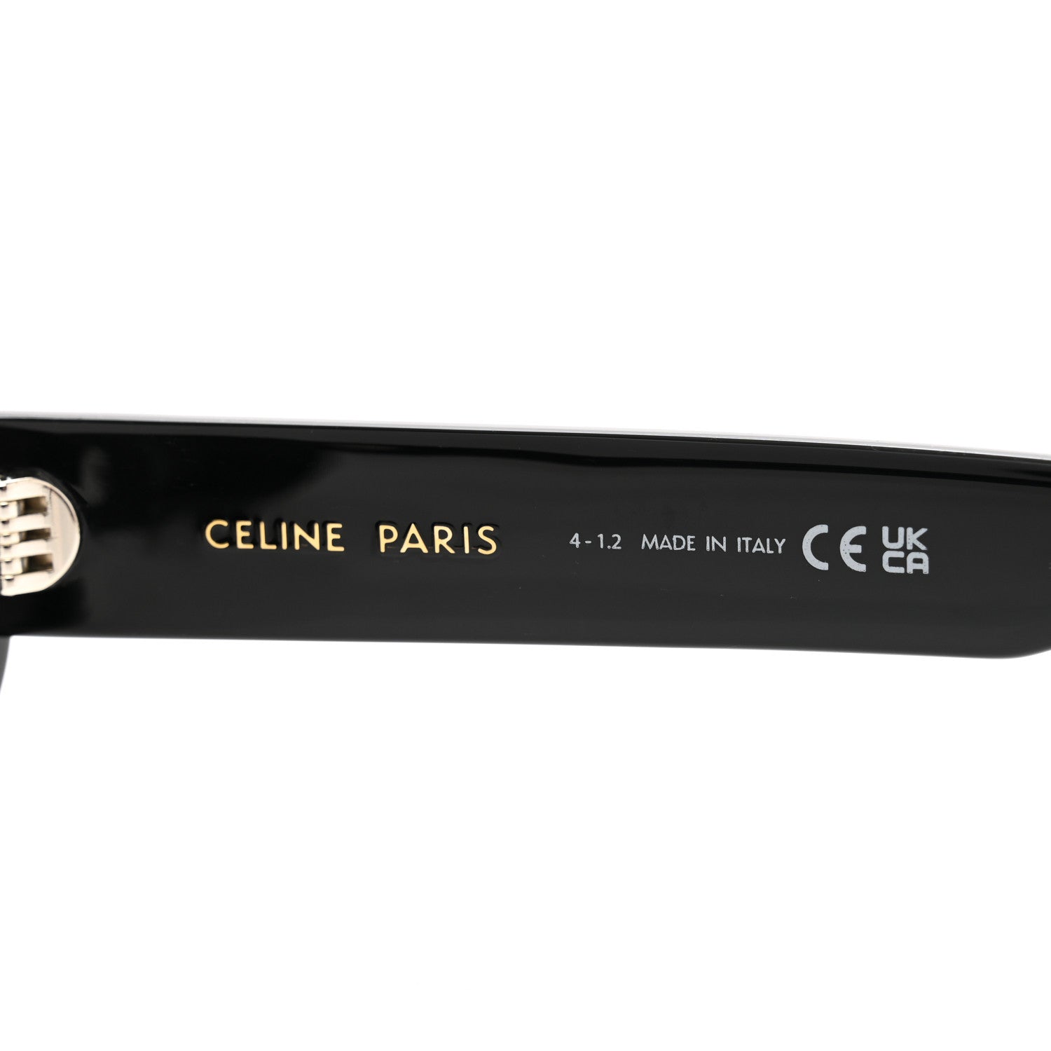 Celine Acetate Triomphe 01 Sunglasses CL 40194U Black 5 of 6