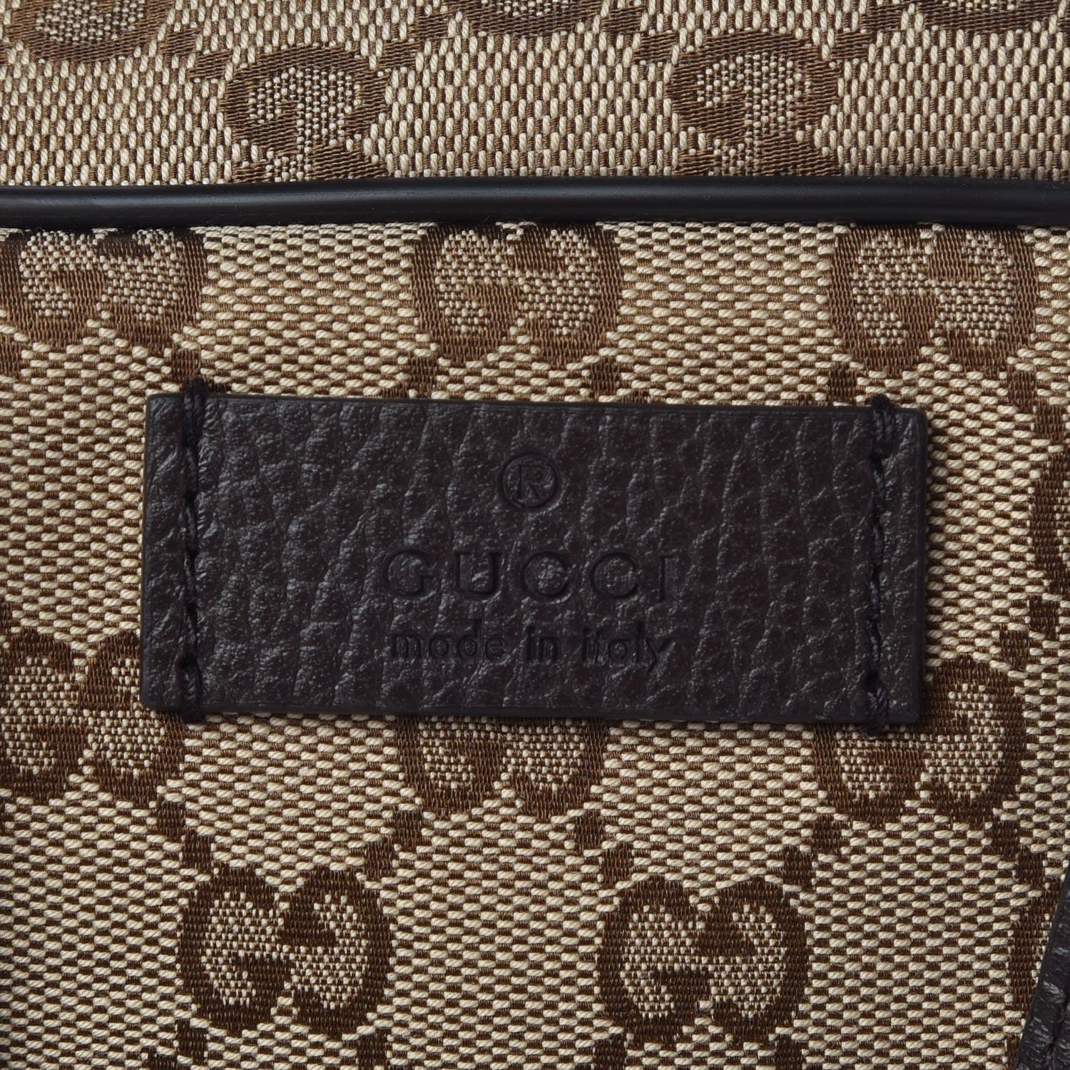 Gucci Monogram Briefcase Dark Brown 8 of 10
