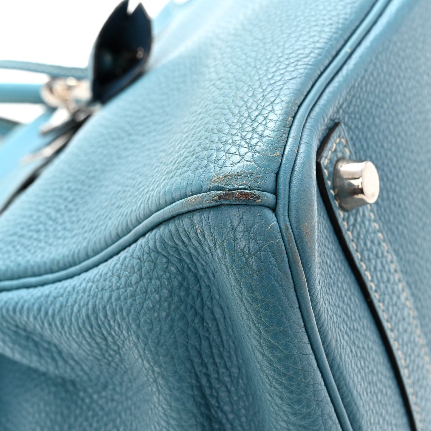 Togo Birkin 30 Blue Jean