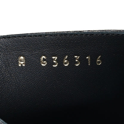 Chanel Lambskin Patent Calfskin Ankle Boots 36.5 Black 6 of 8