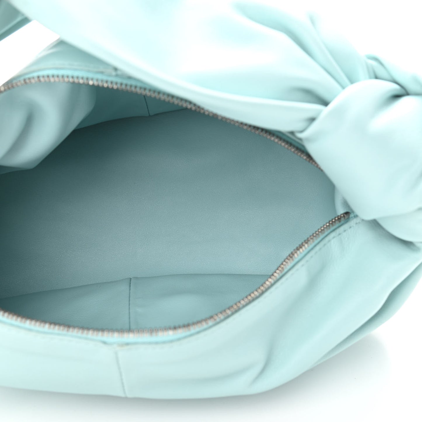 Calfskin Mini Double Knot Bag Spearmint
