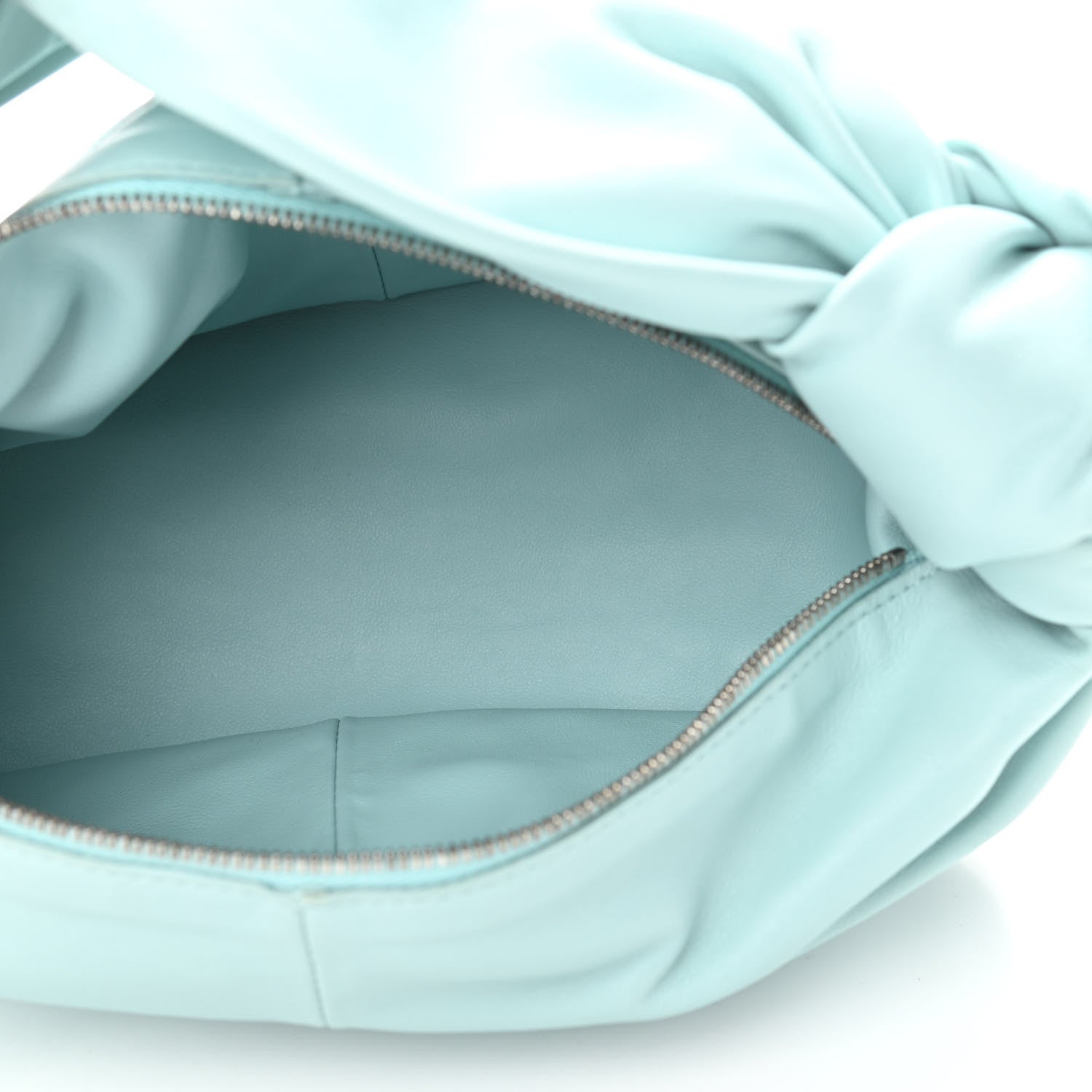 Bottega Veneta Calfskin Mini Double Knot Bag Spearmint 5 of 9