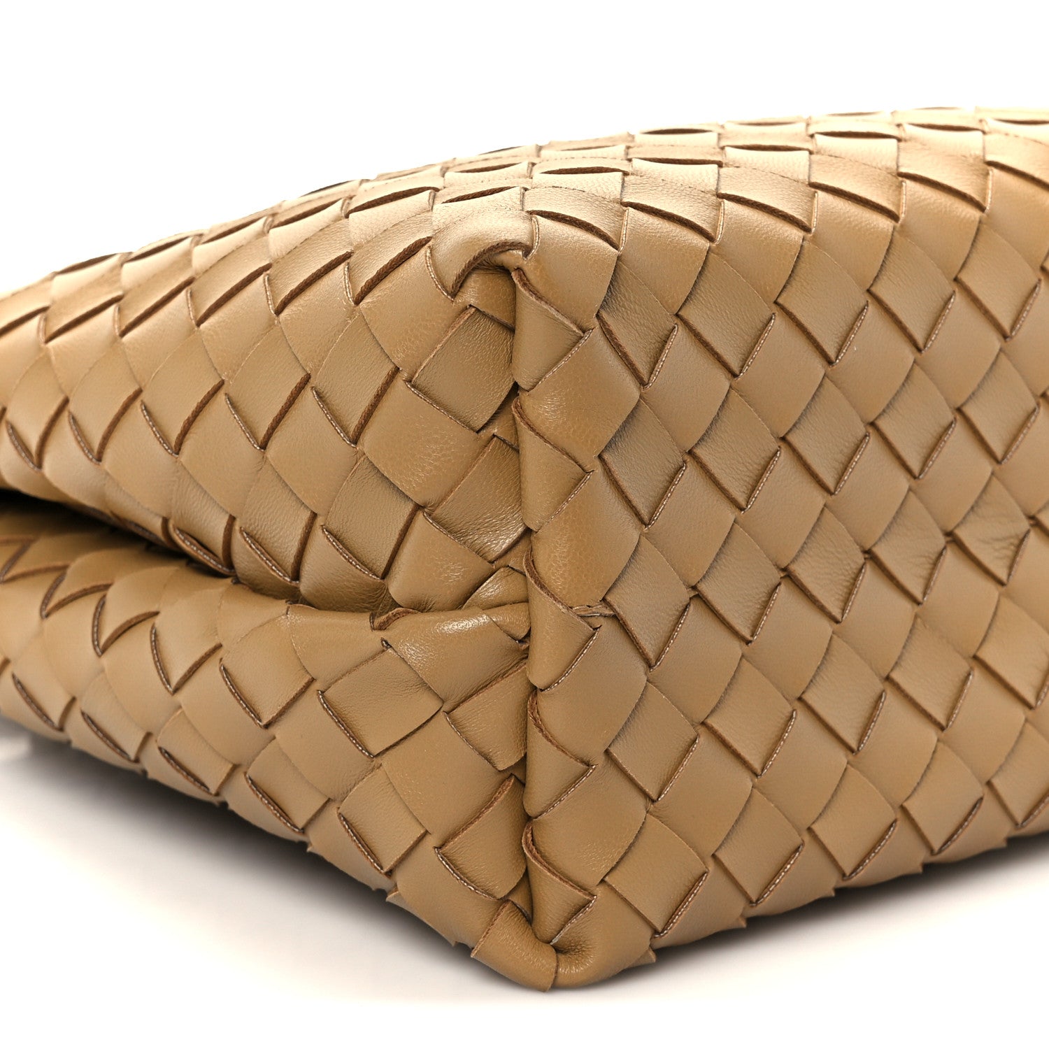 Bottega Veneta Nappa Intrecciato Medium Andiamo Shoulder Bag Dark Praline 9 of 10