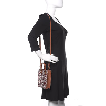 Louis Vuitton Jacquard Since 1854 Petit Sac Plat Bordeaux 2 of 11