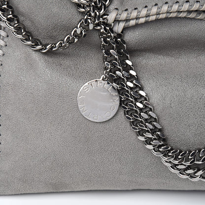 Stella McCartney Shaggy Deer Falabella Fold Over Tote Grey 10 of 10