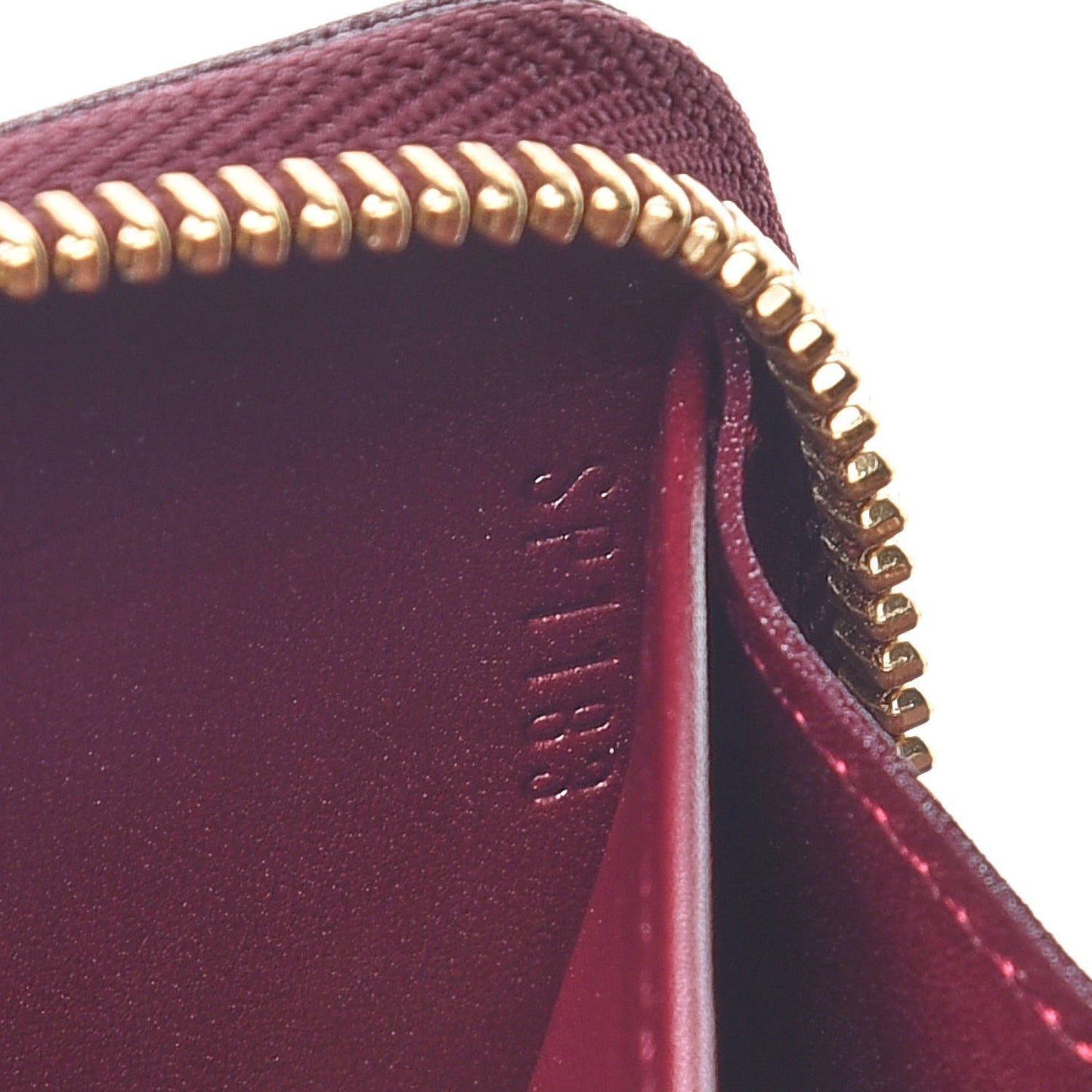 Vernis Zippy Wallet Rouge Fauviste