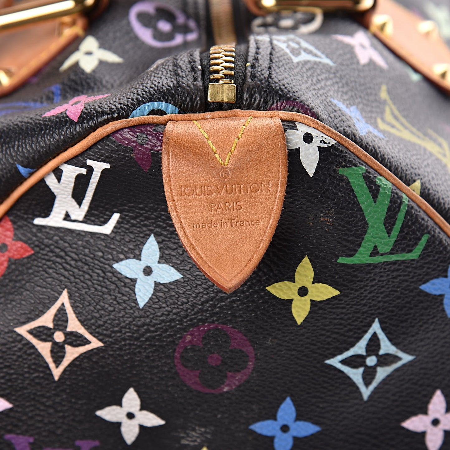 Monogram Multicolor Speedy 30 Black
