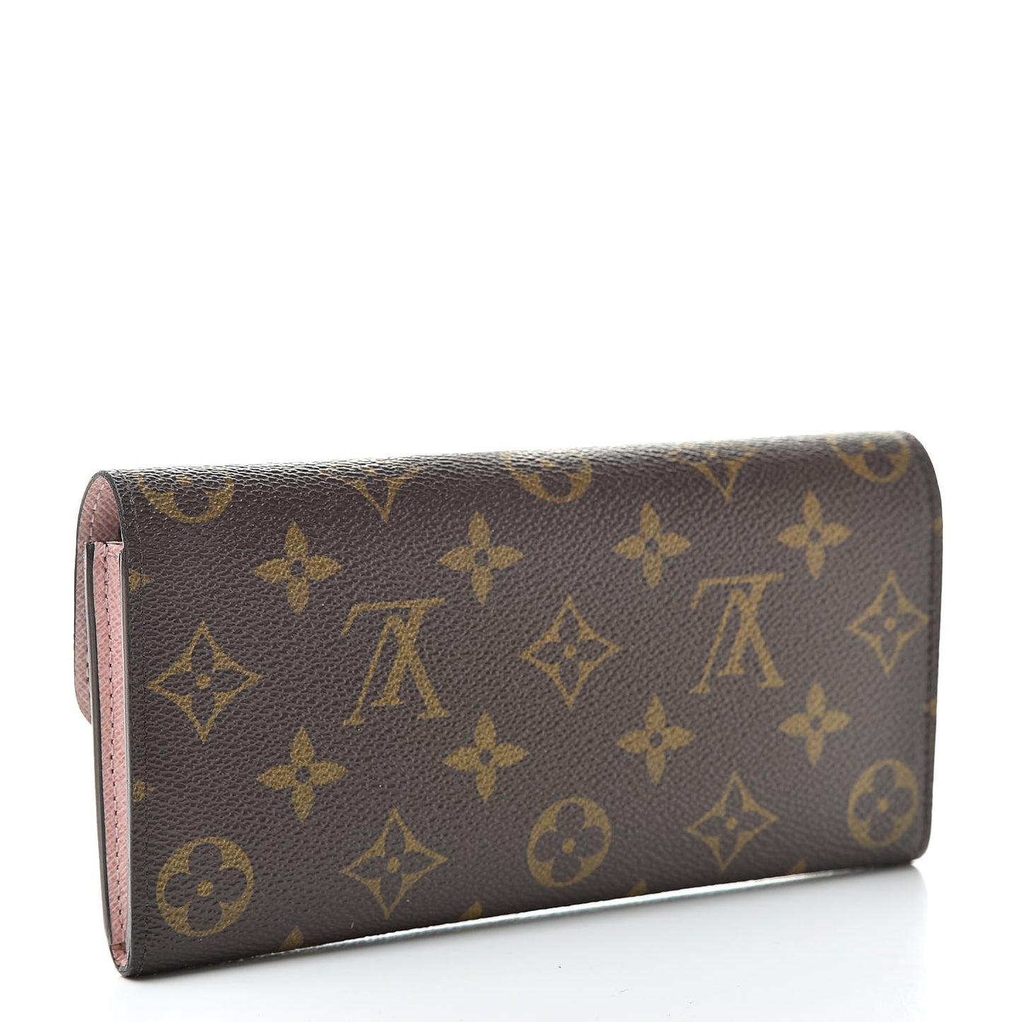 Monogram Emilie Wallet Rose Ballerine
