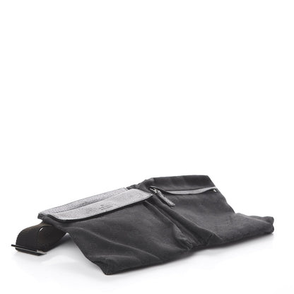 Gucci GG Monogram Double Pocket Belt Bag Black 3 of 7