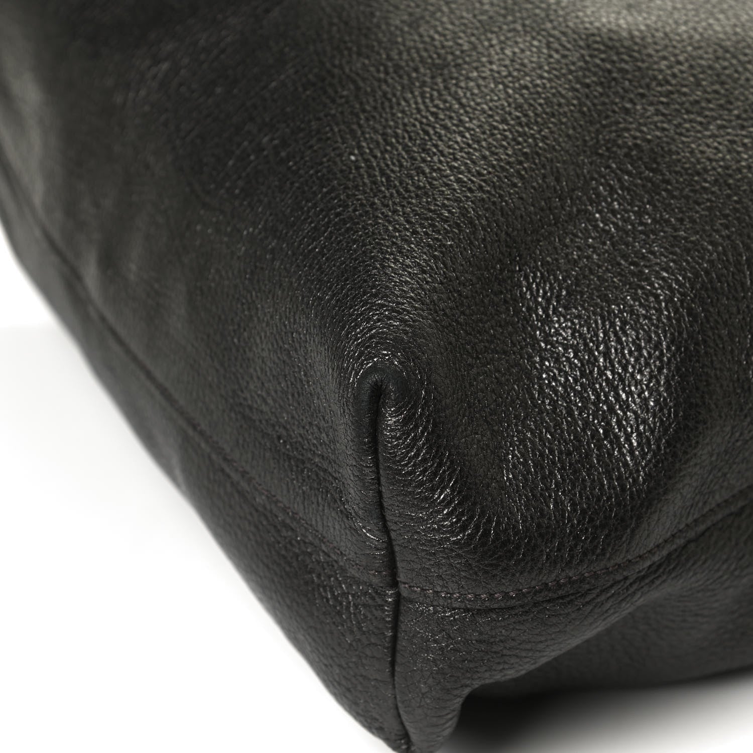 Prada Vitello Daino Shopping Tote Piombo Mordore 6 of 12