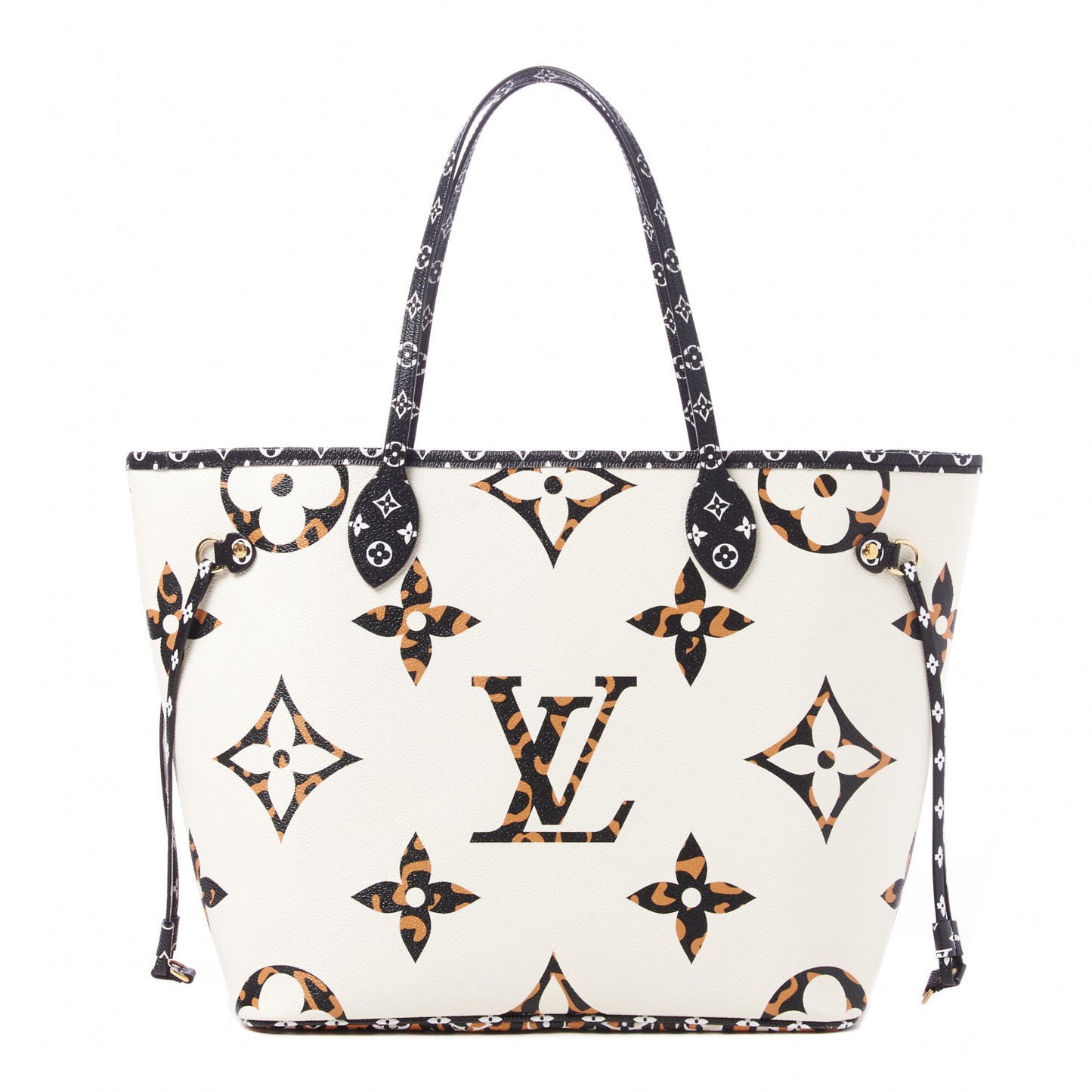 Monogram Giant Jungle Neverfull MM Ivory