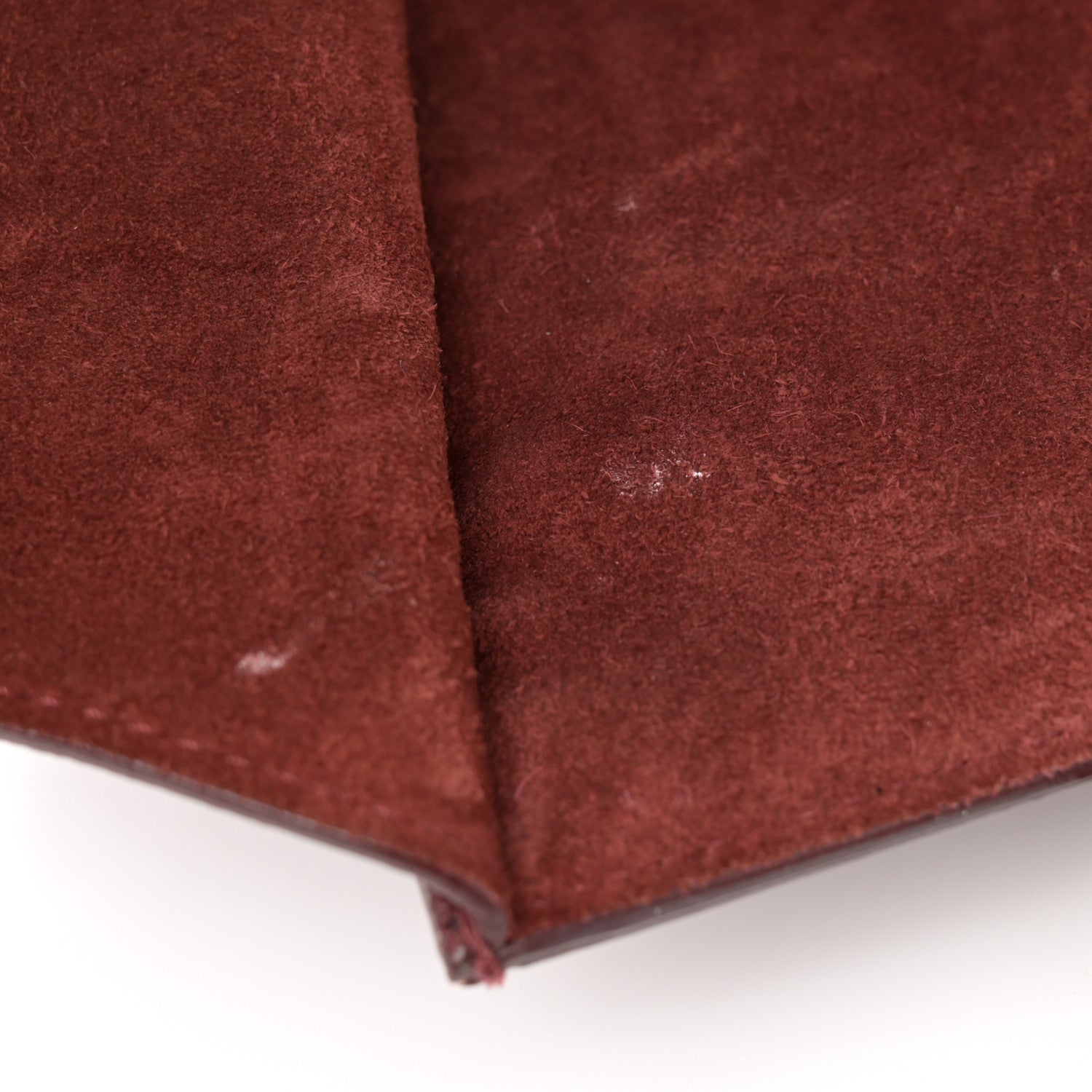 Celine Supple Calfskin Medium Phantom Luggage Burgundy 9 of 19