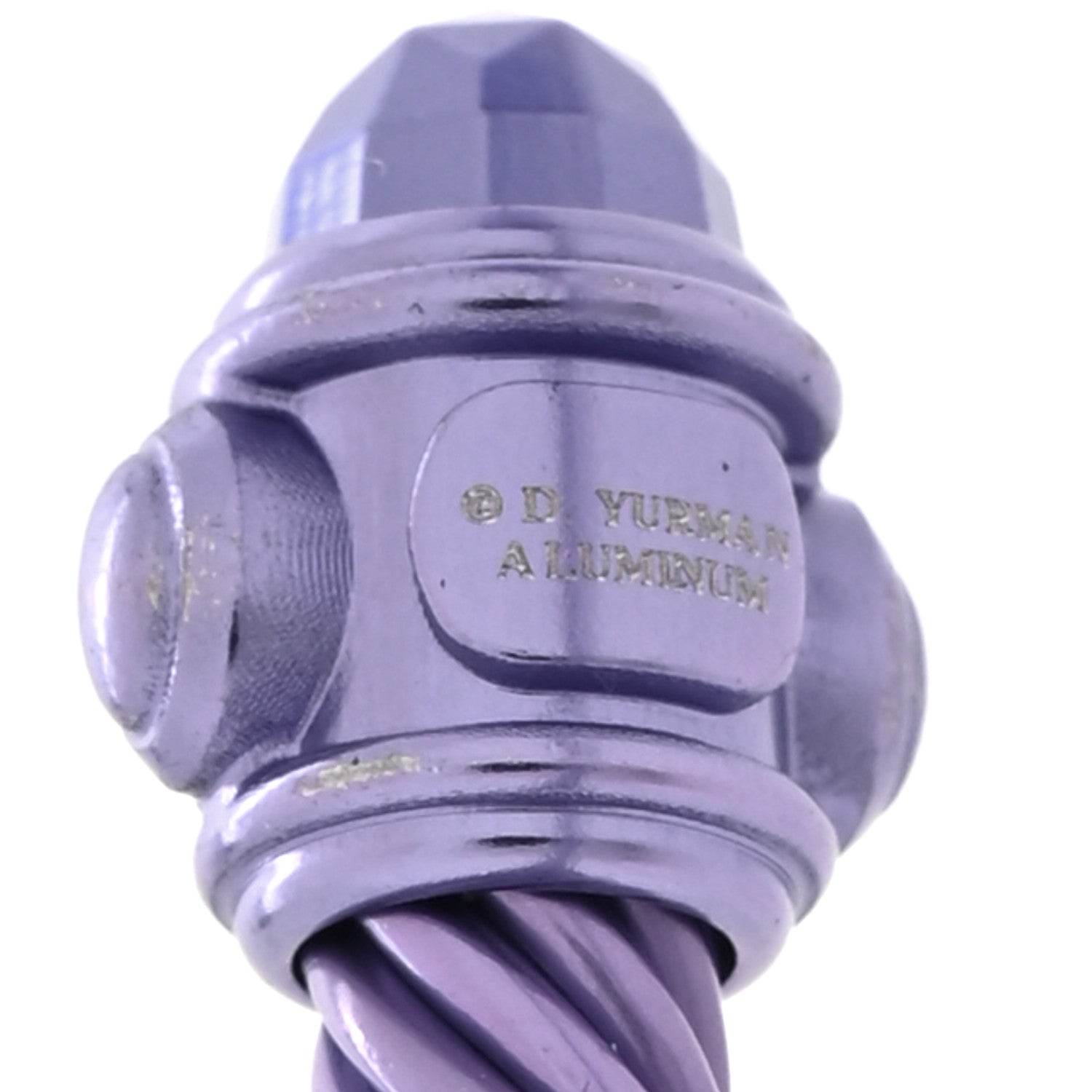 David Yurman Aluminum 5mm Renaissance Bracelet Lavender 3 of 5