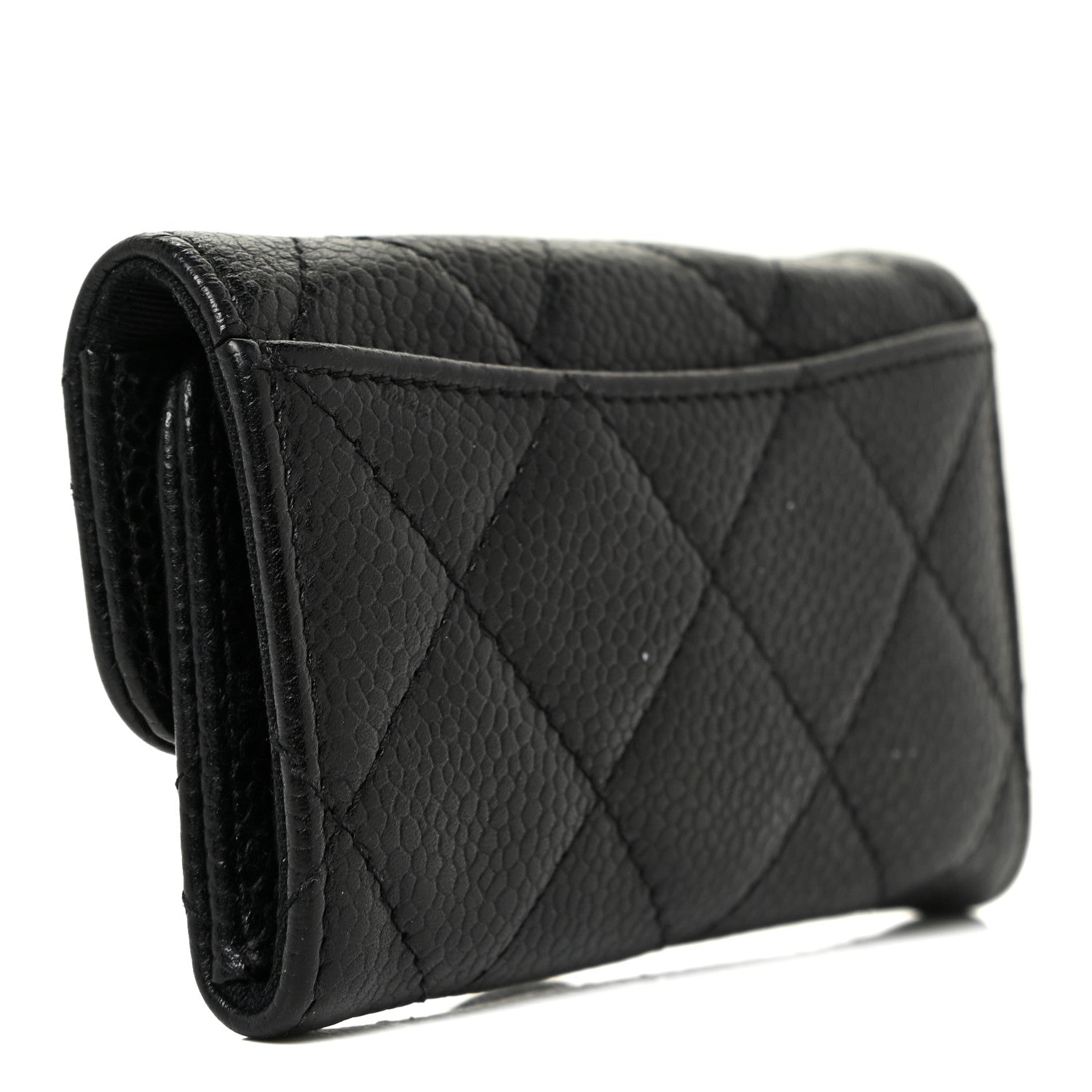 Chanel Caviar Quilted 6 Key Holder Black 3 of 10