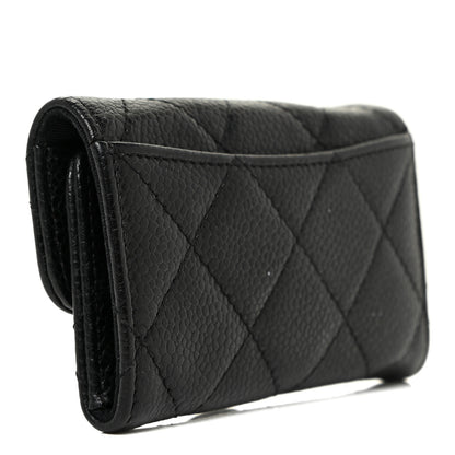 Chanel Caviar Quilted 6 Key Holder Black 3 of 10