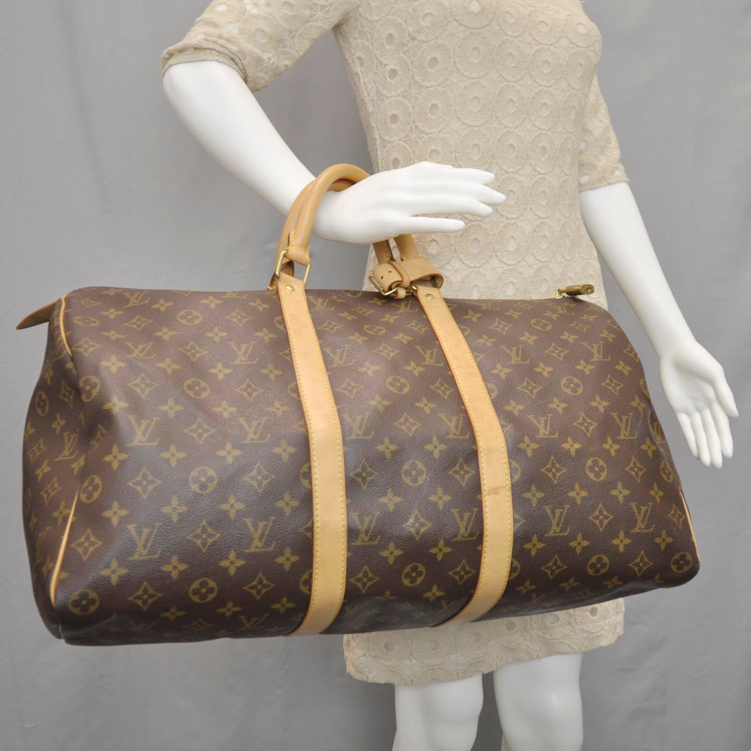 Louis Vuitton Monogram Keepall 50 2 of 10