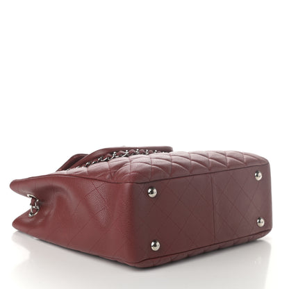 Chanel Caviar Quilted Flap Tote Red 4 of 10