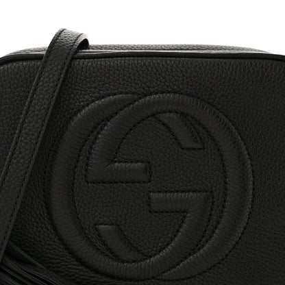 Gucci Pebbled Calfskin Small Soho Disco Bag Black 8 of 15