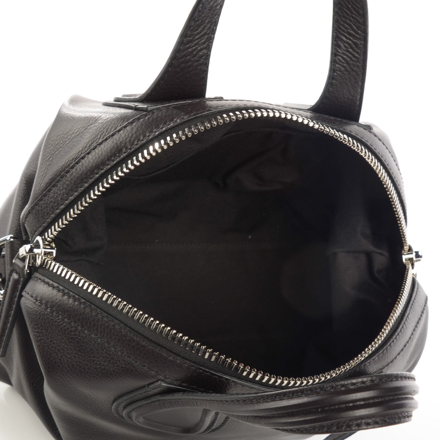 Givenchy Waxy Grained Calfskin Small Nightingale Black 5 of 9