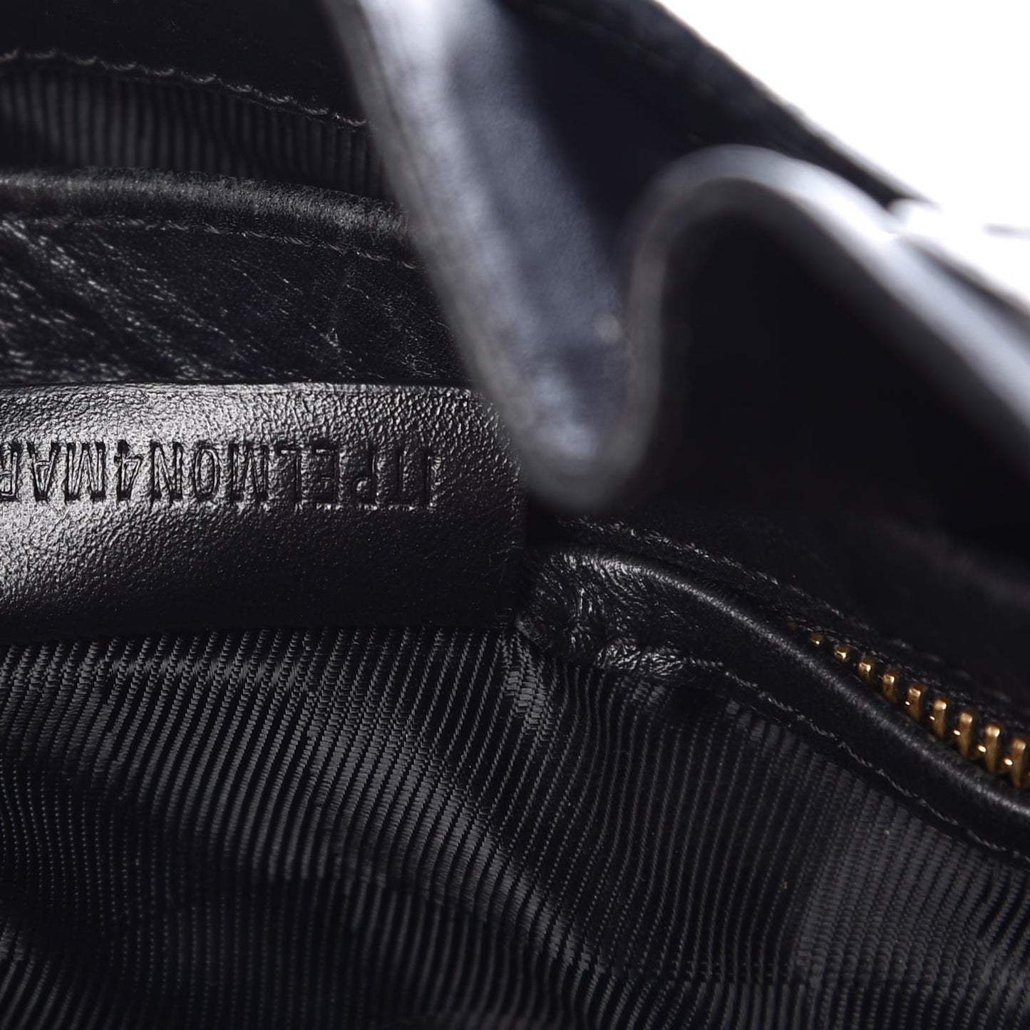 Calfskin Quilted Baby Beaton Black