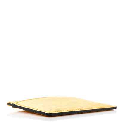 Louis Vuitton Epi Card Holder Jonquille 4 of 8