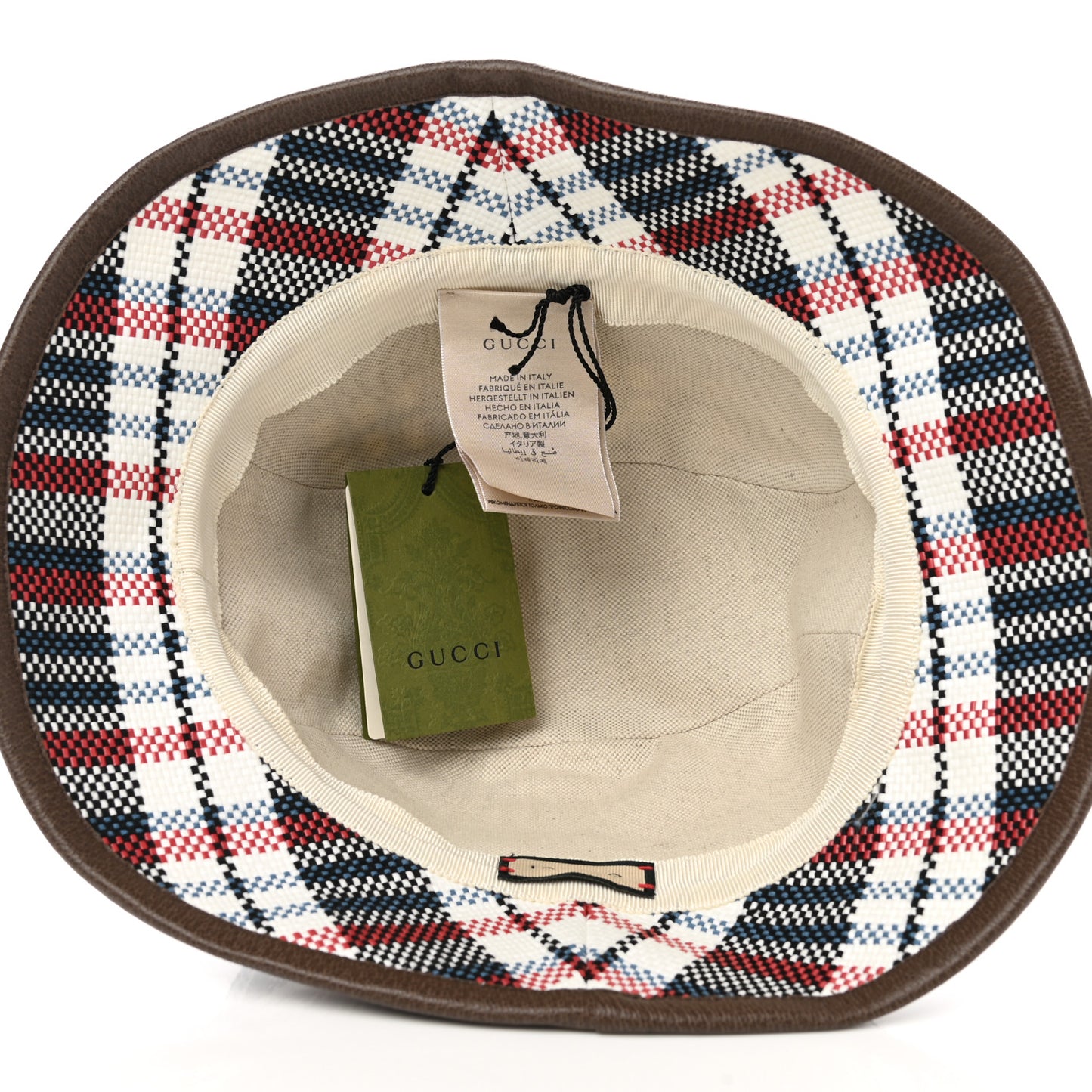 Canvas ICCUG Plaid Fedora M Multicolor