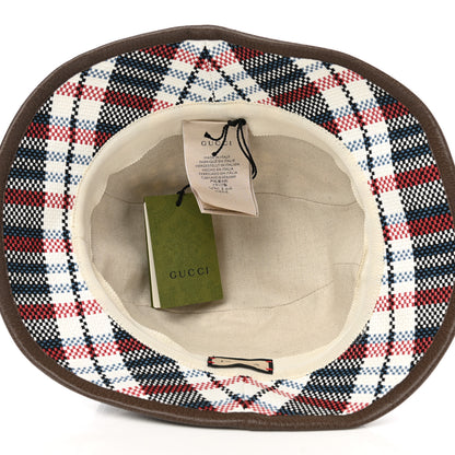 Gucci Canvas ICCUG Plaid Fedora M Multicolor 7 of 10