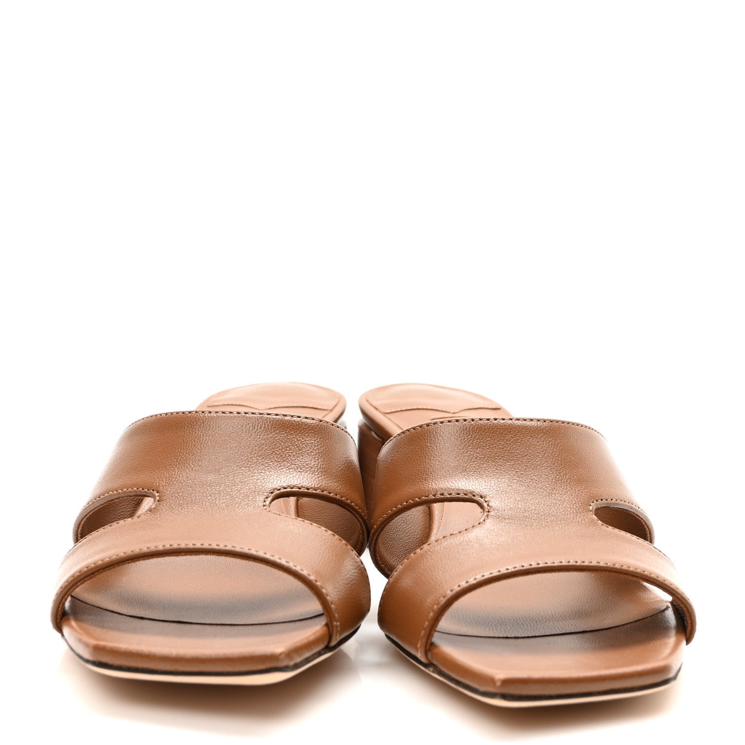 Jimmy Choo Nappa Ellison 48mm Sandals 36 Cuoio 3 of 8