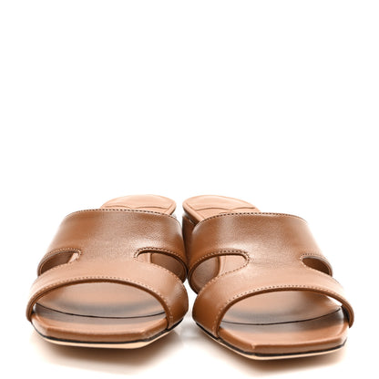 Jimmy Choo Nappa Ellison 48mm Sandals 36 Cuoio 3 of 8