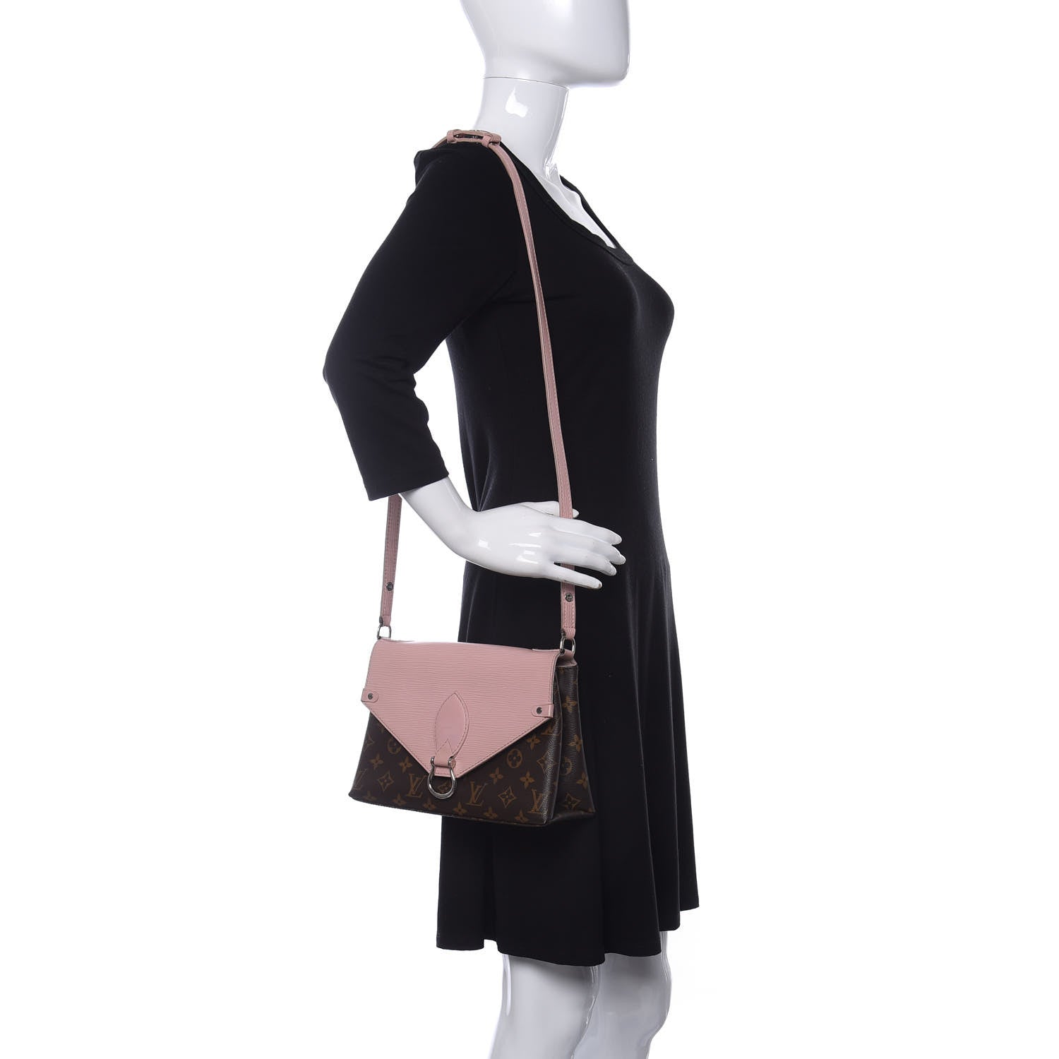 Louis Vuitton Monogram Epi Saint Michel Rose Ballerine 3 of 10
