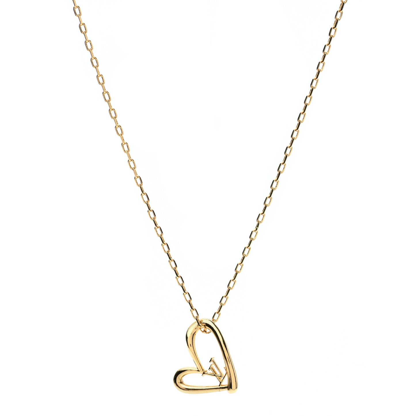 Metal Fall In Love Necklace