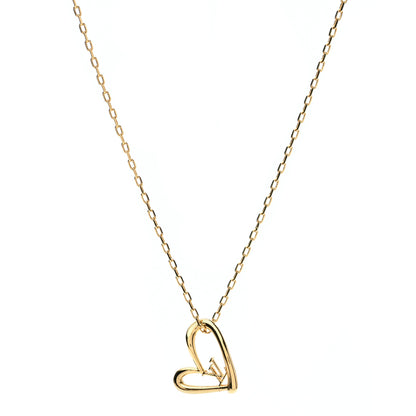 Louis Vuitton Metal Fall In Love Necklace 1 of 7