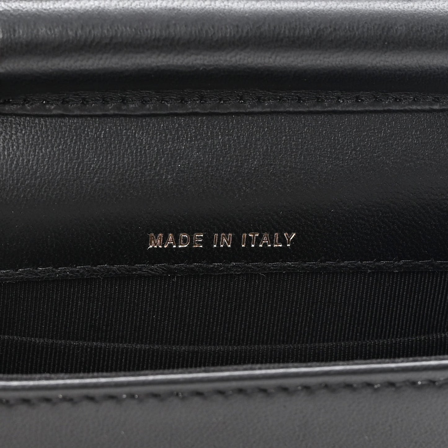 Calfskin Crochet Embroidered Quilted Mini Clutch with Chain Black