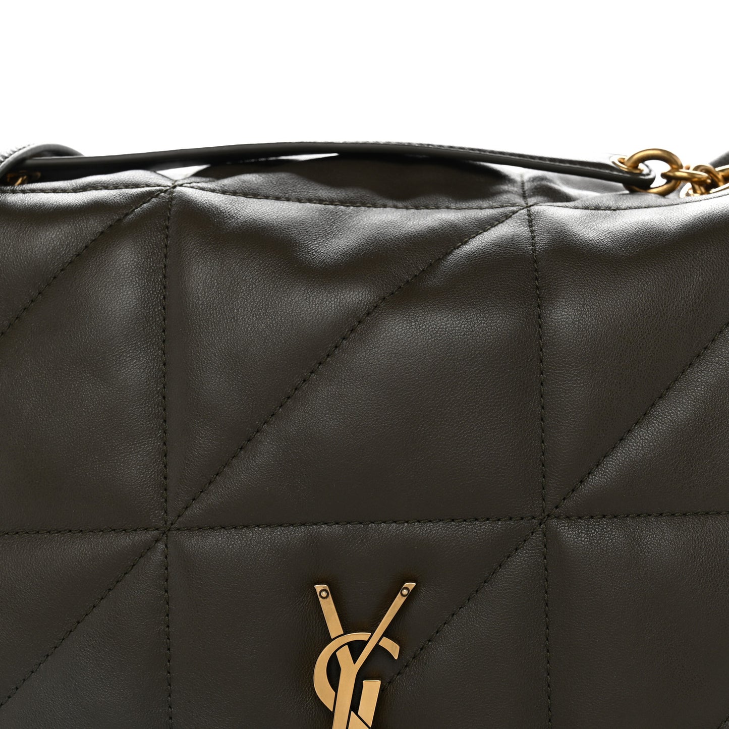 Lambskin Matelasse Monogram Medium Jamie 4.3 Light Musk