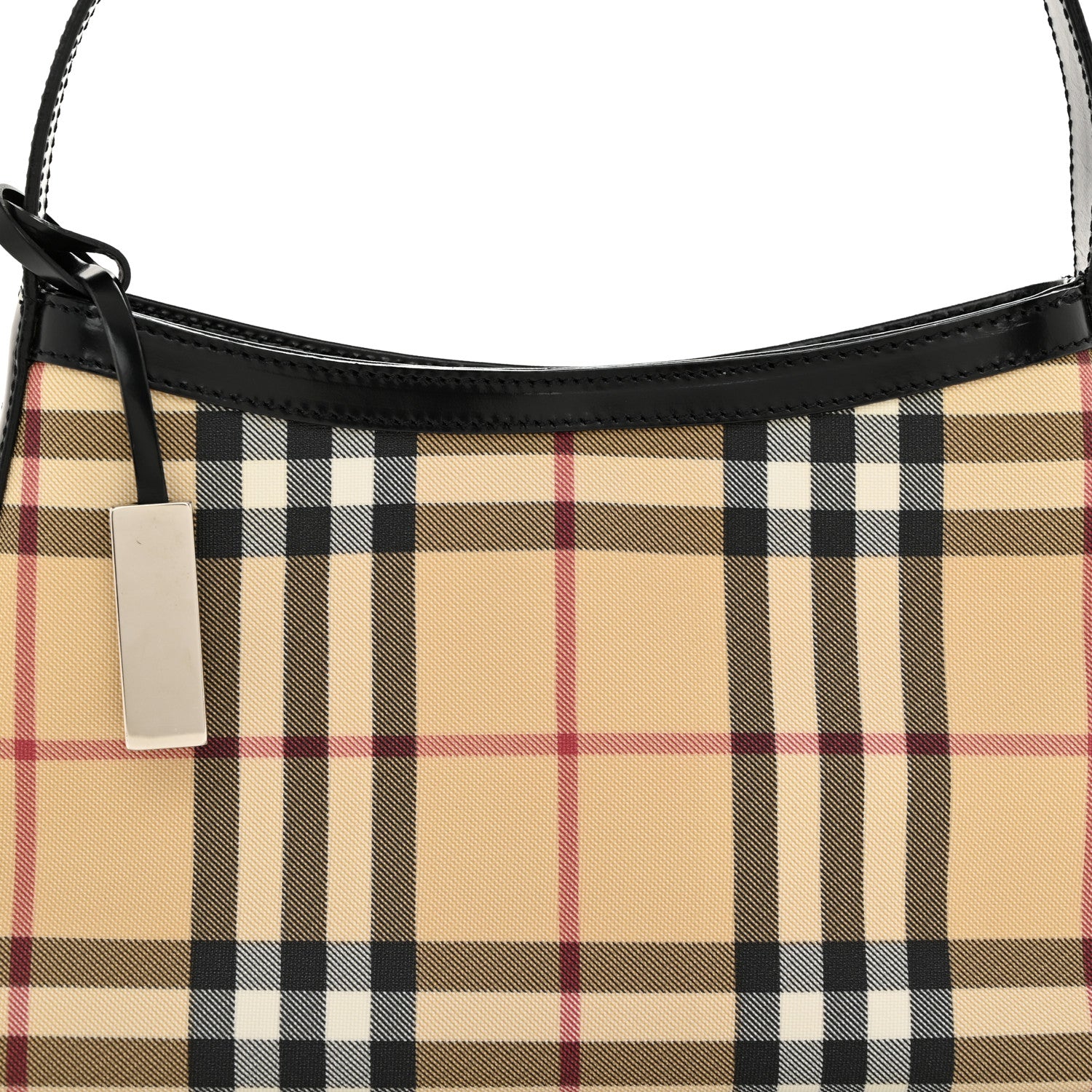 Burberry House Check Shoulder Bag Black 7 of 9