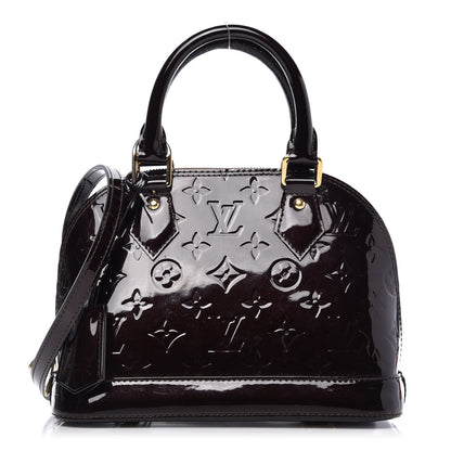 Louis Vuitton Vernis Alma BB Amarante 1 of 9