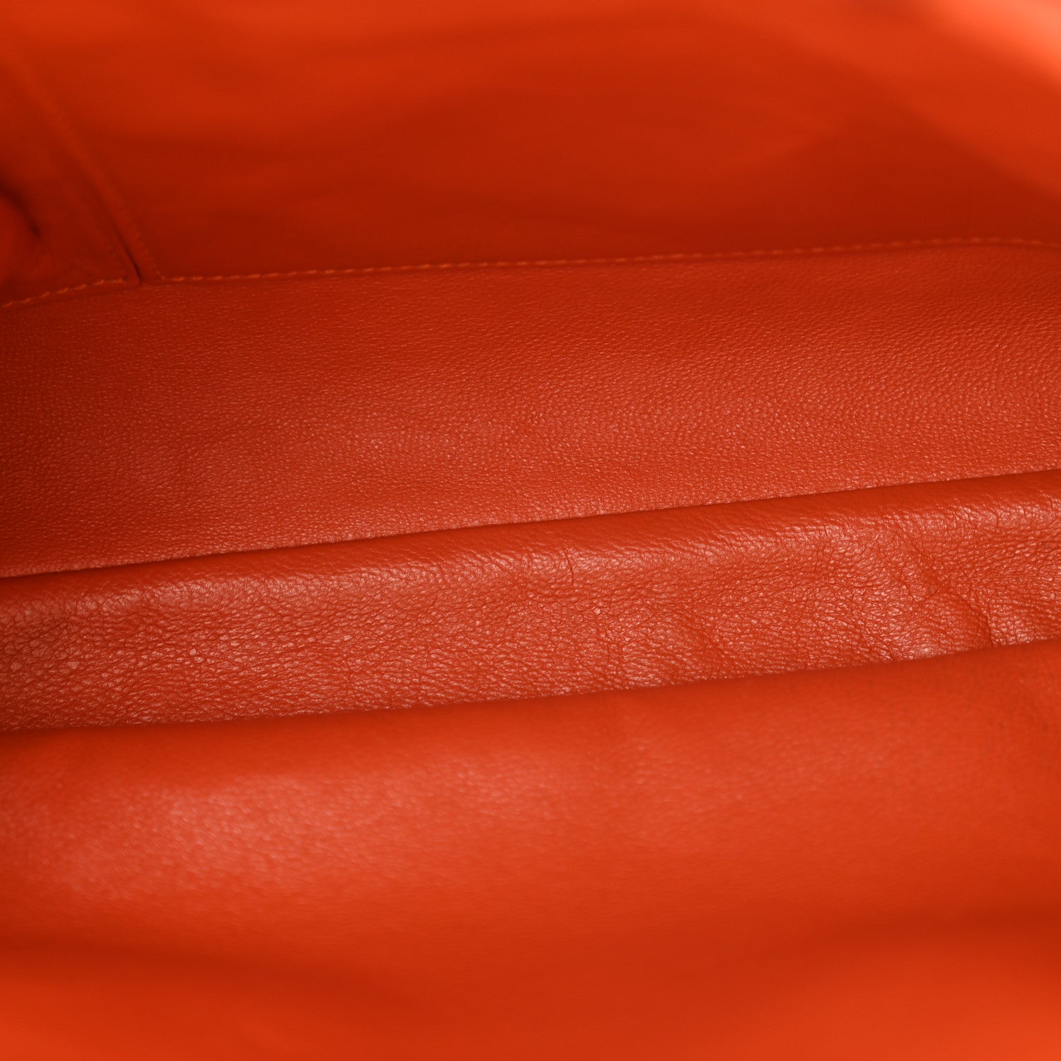 Christian Dior Lambskin Woven Lady Dior Avenue Tote Orange 5 of 14