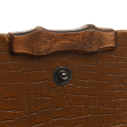 Gucci Monogram Bamboo Bar Compact Wallet Brown 8 of 10