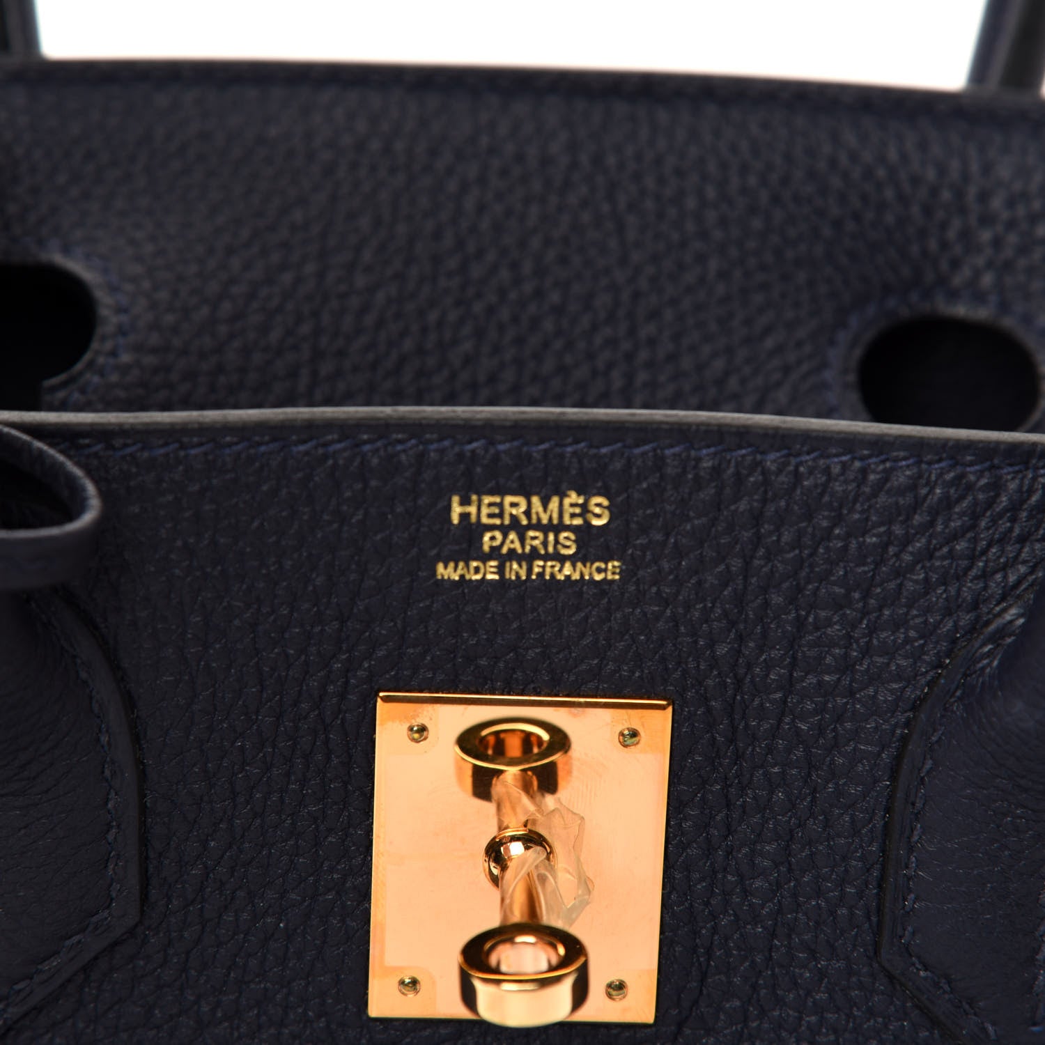 Hermes Togo Birkin 30 Bleu Nuit 8 of 10