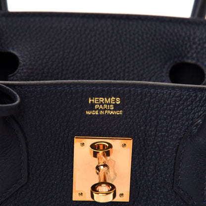 Hermes Togo Birkin 30 Bleu Nuit 8 of 10