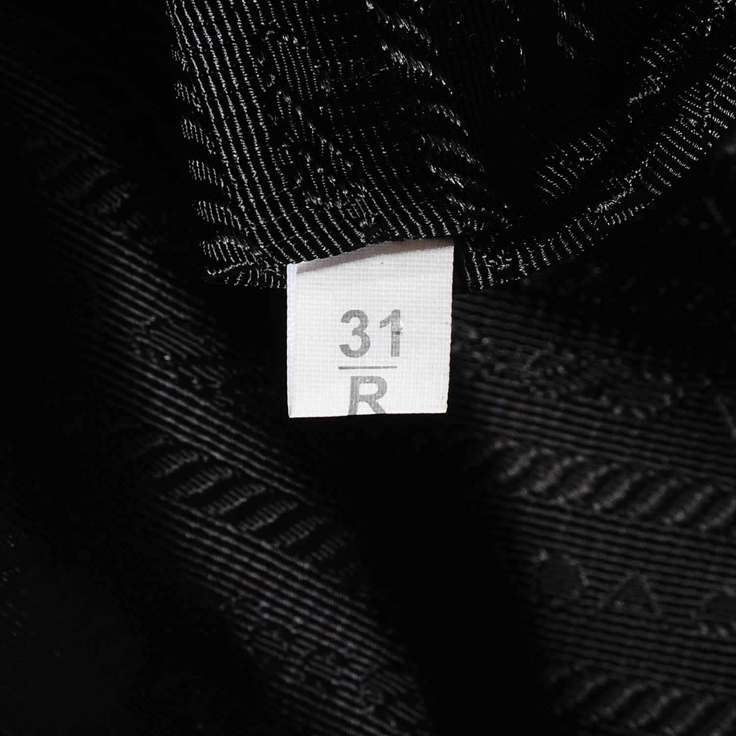 Prada Saffiano Bi-Color Duffle Bag Ottanio Black 8 of 8
