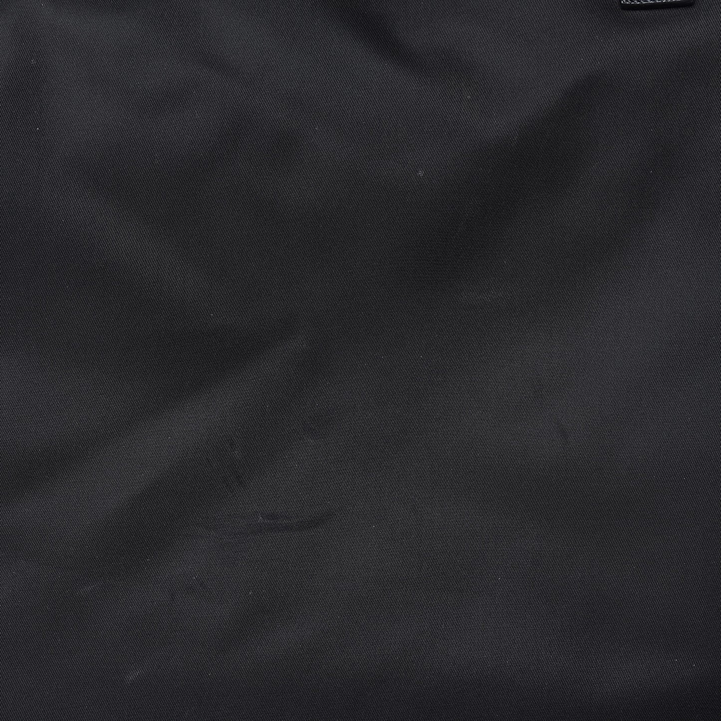 X JAMES JEAN Tessuto Nylon Patch Shopping Tote Black