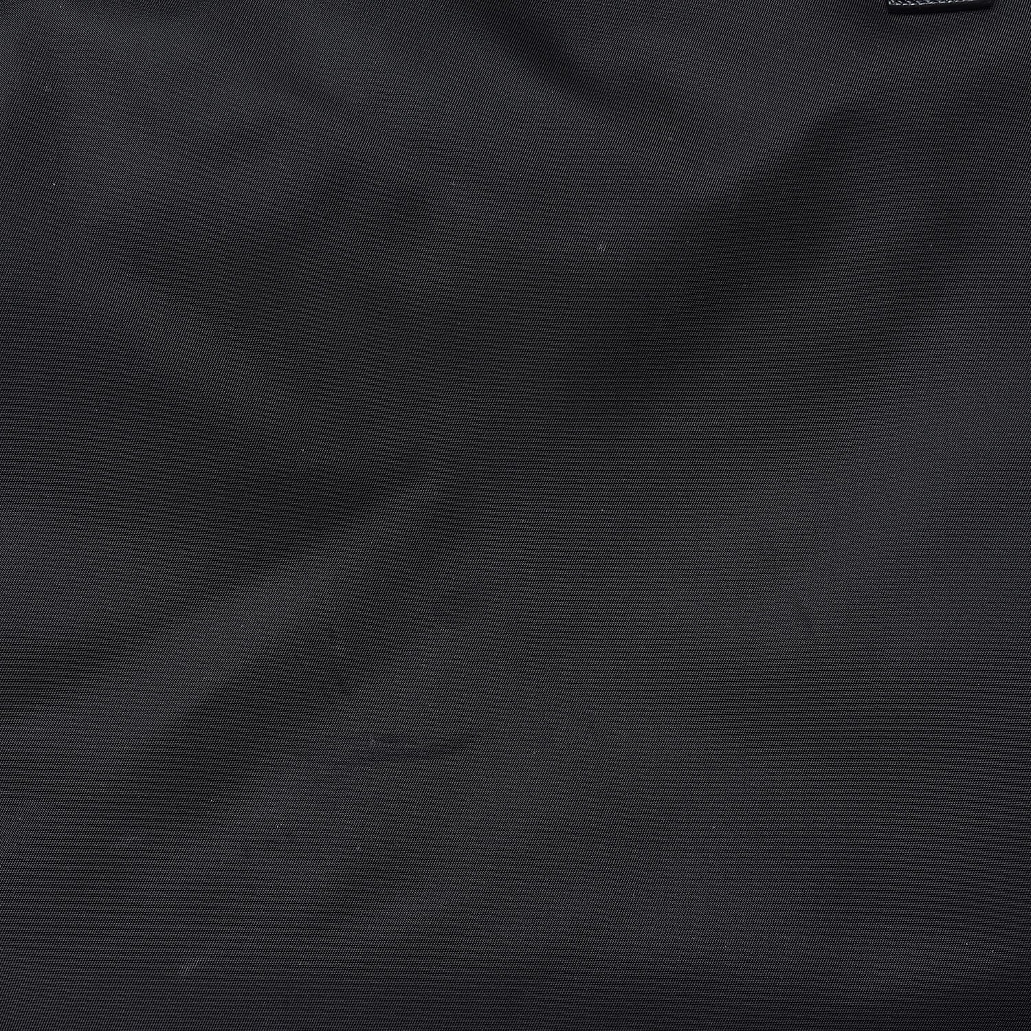 Prada X JAMES JEAN Tessuto Nylon Patch Shopping Tote Black 12 of 17