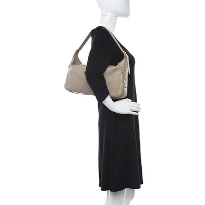 Celine Supple Calfskin Medium Romy Shoulder Bag Safari 2 of 11