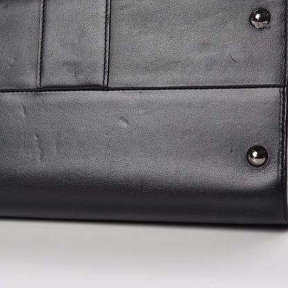 Delvaux Calfskin MM L'Humour Brillant Satchel Black 11 of 15