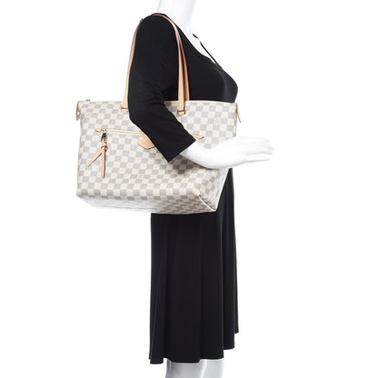 Louis Vuitton Damier Azur Iena MM 2 of 9