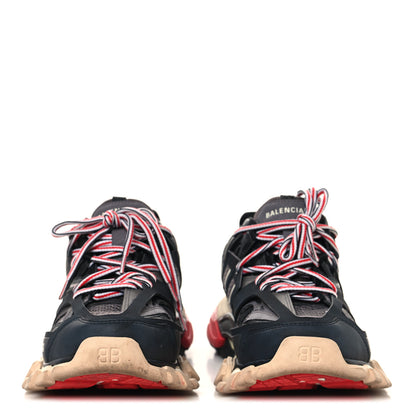 Balenciaga Mesh Nylon Womens Track Sneakers 39 Black Gris 3 of 8