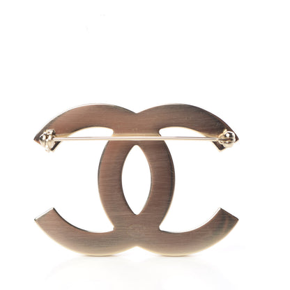 Chanel Pearl CC Brooch Gold 3 of 5