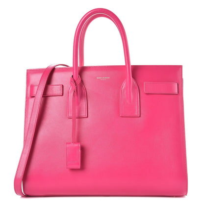 Saint Laurent Calfskin Small Sac De Jour Bubblegum 1 of 7